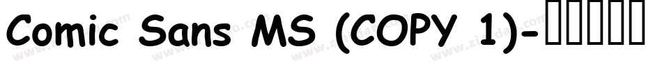 Comic Sans MS (COPY 1)字体转换